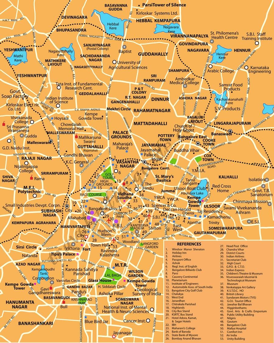 Bangalore på kartet
