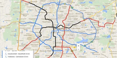 Namma t-fase 3 rute kart